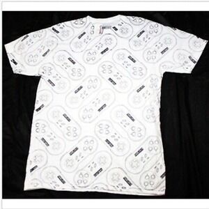 SNES Super Nintendo Mens Controllers Retro Game Tee T-Shirt‎ Size Large